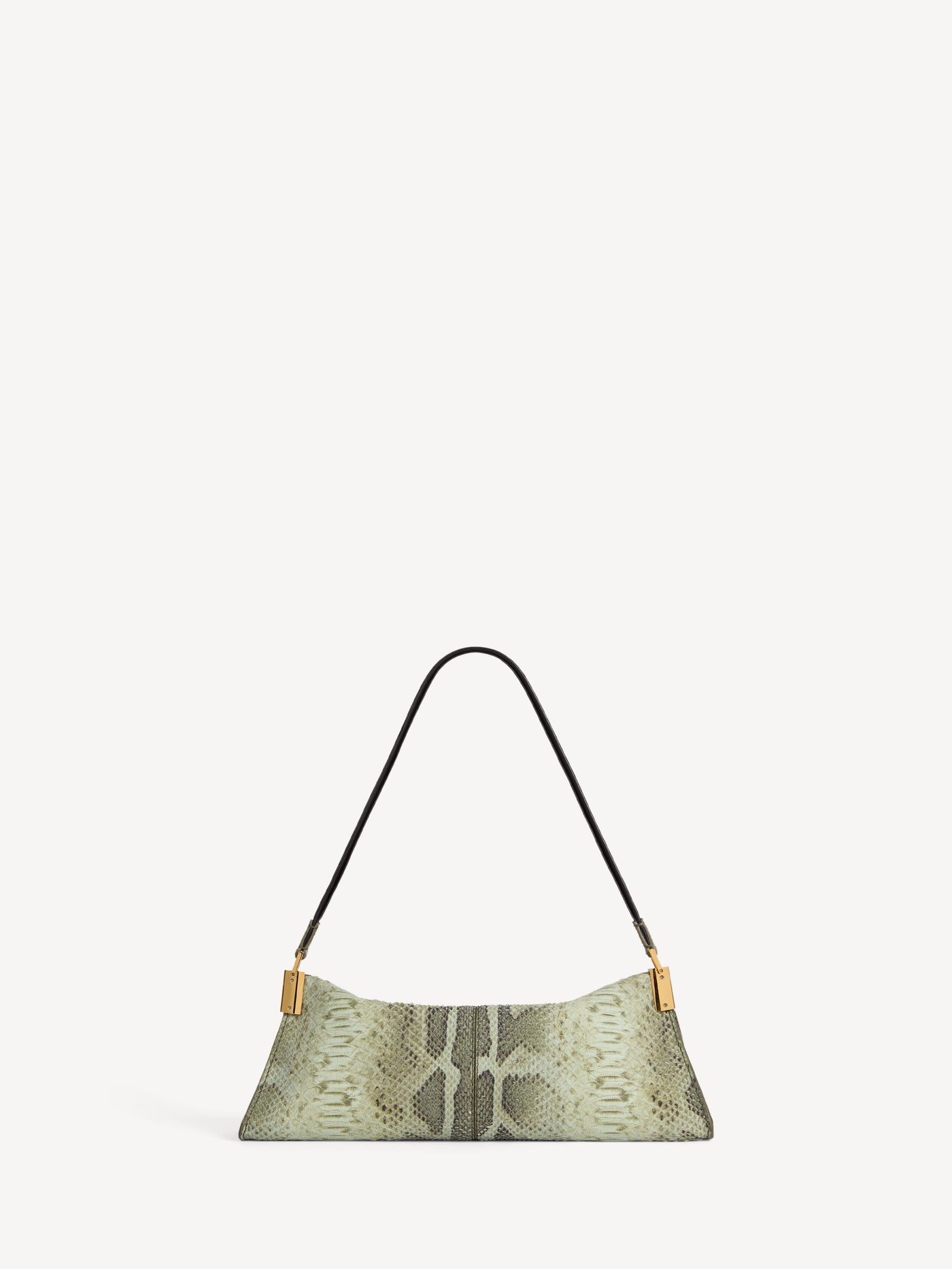 Bolso 64-83 Small de ante con efecto piel de pitón