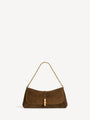 Sac Balmain Metropolis en cuir suédé effet nuage