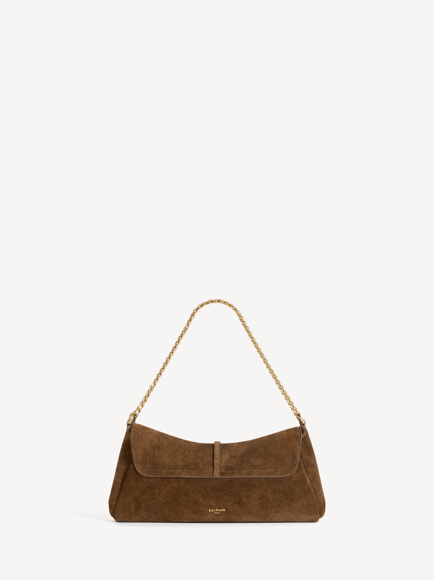 Sac Balmain Metropolis en cuir suédé effet nuage