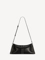 64-83 medium bag in studded smooth leather