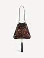Hacienda medium bag with tortoiseshell print