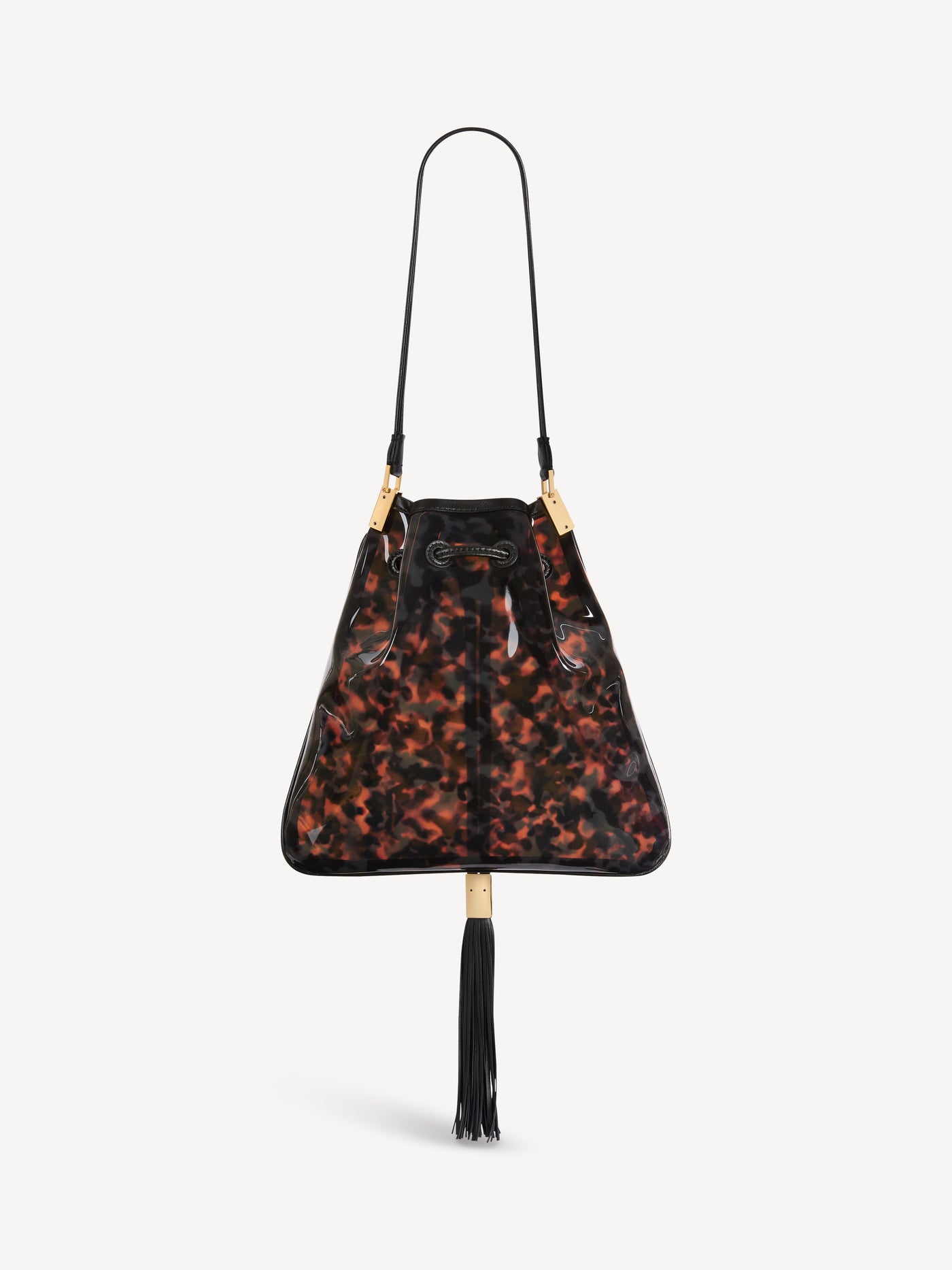 Hacienda medium bag with tortoiseshell print