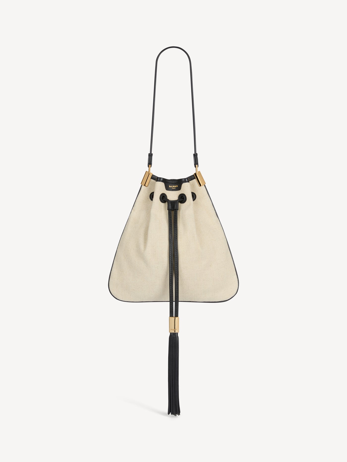 Hacienda medium bag in canvas and leather