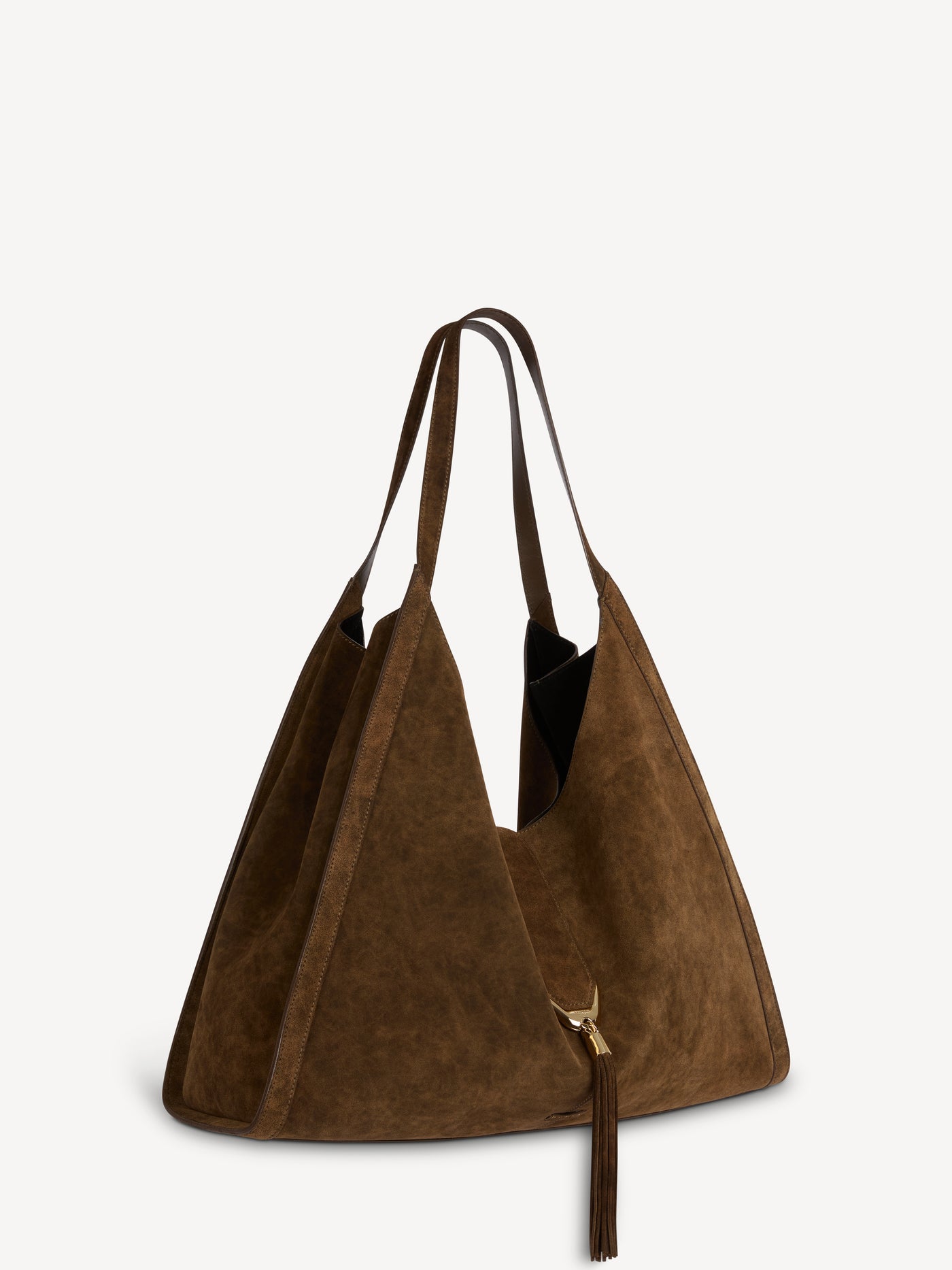 Große Hobo Bag Zabriskie aus Wildleder