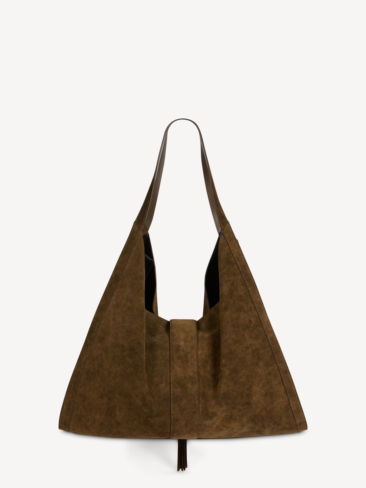Große Hobo Bag Zabriskie aus Wildleder