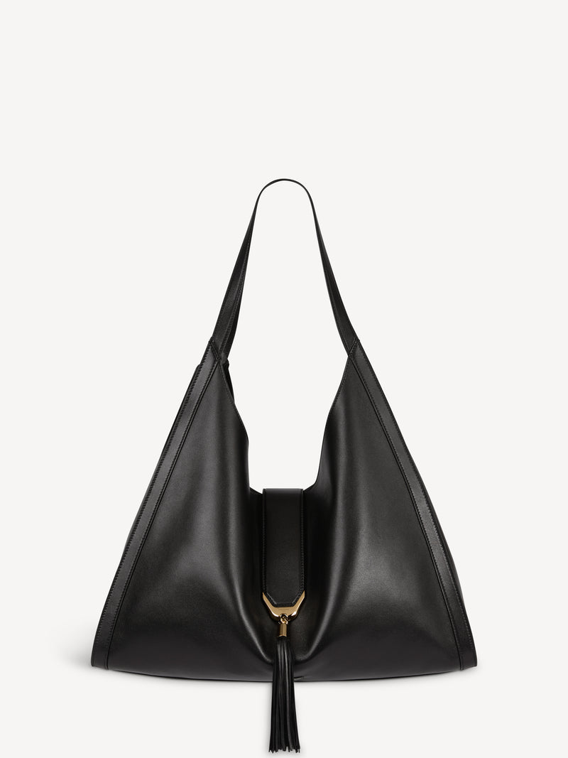 Zabriskie large Hobo bag in smooth leather