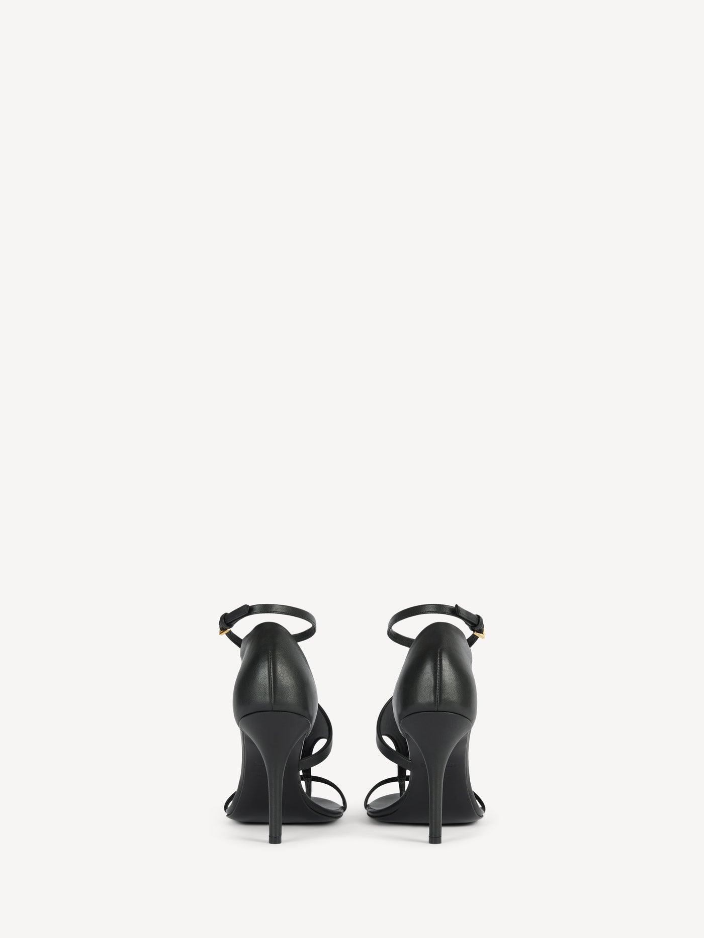 Smooth leather toe-post sandals