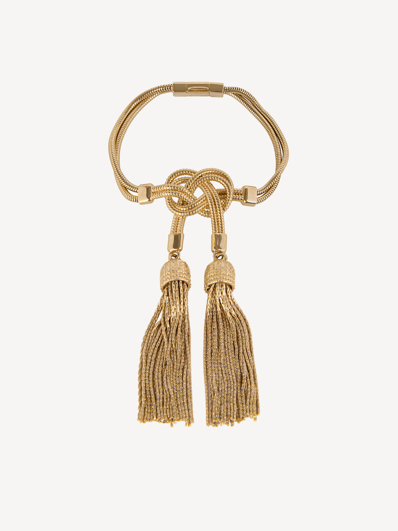 Brass Tassel bracelet