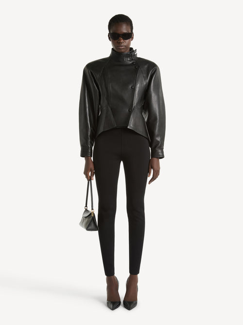 Lambskin signature jacket