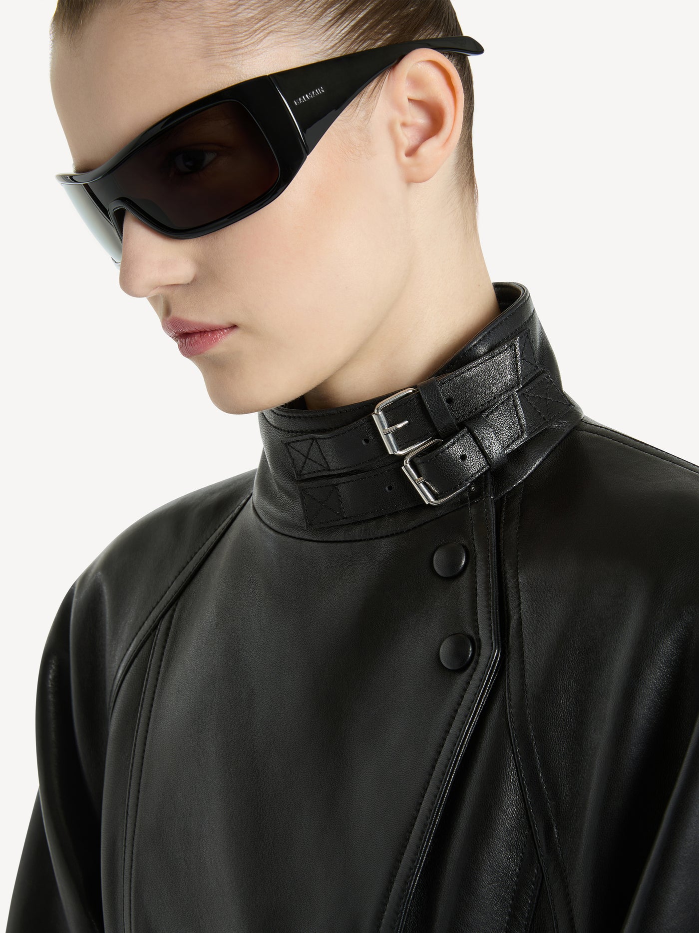 Lambskin pilot jacket
