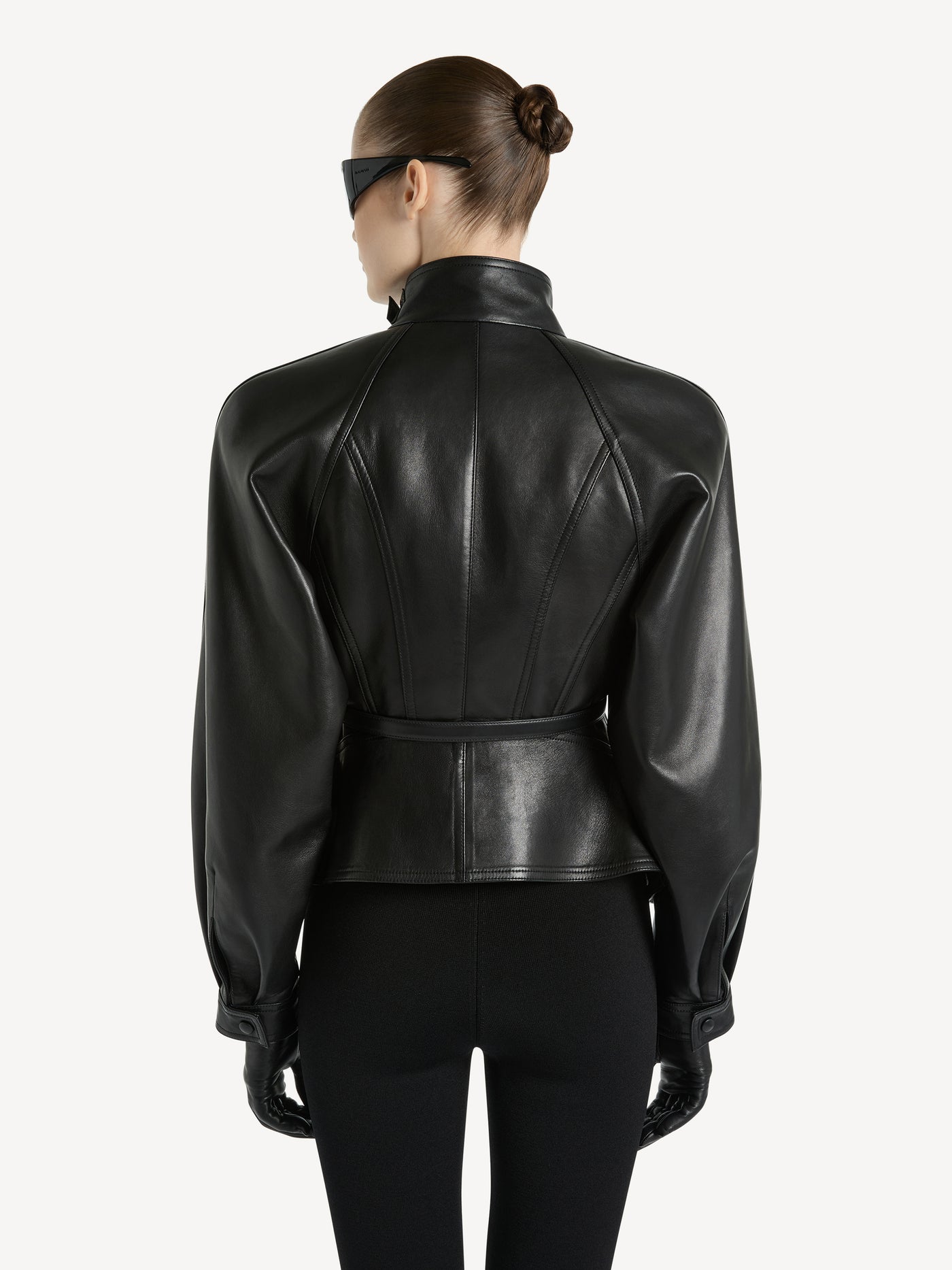 Lambskin pilot jacket