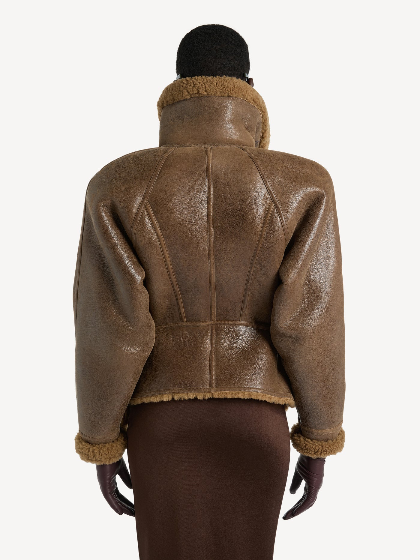 Shearling signature jacket