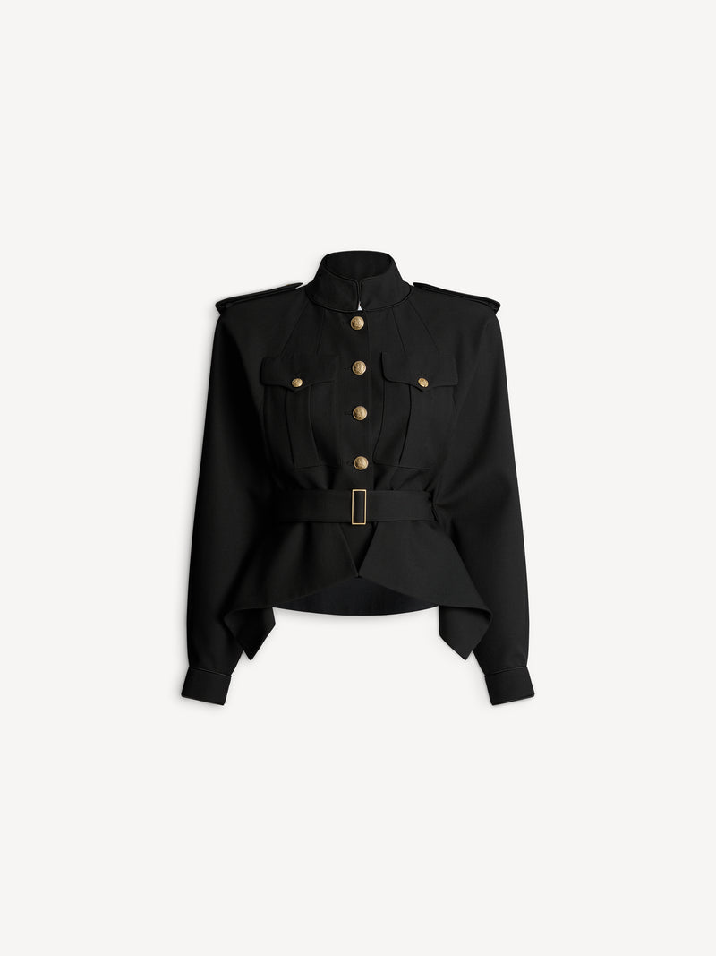 Wool signature jacket