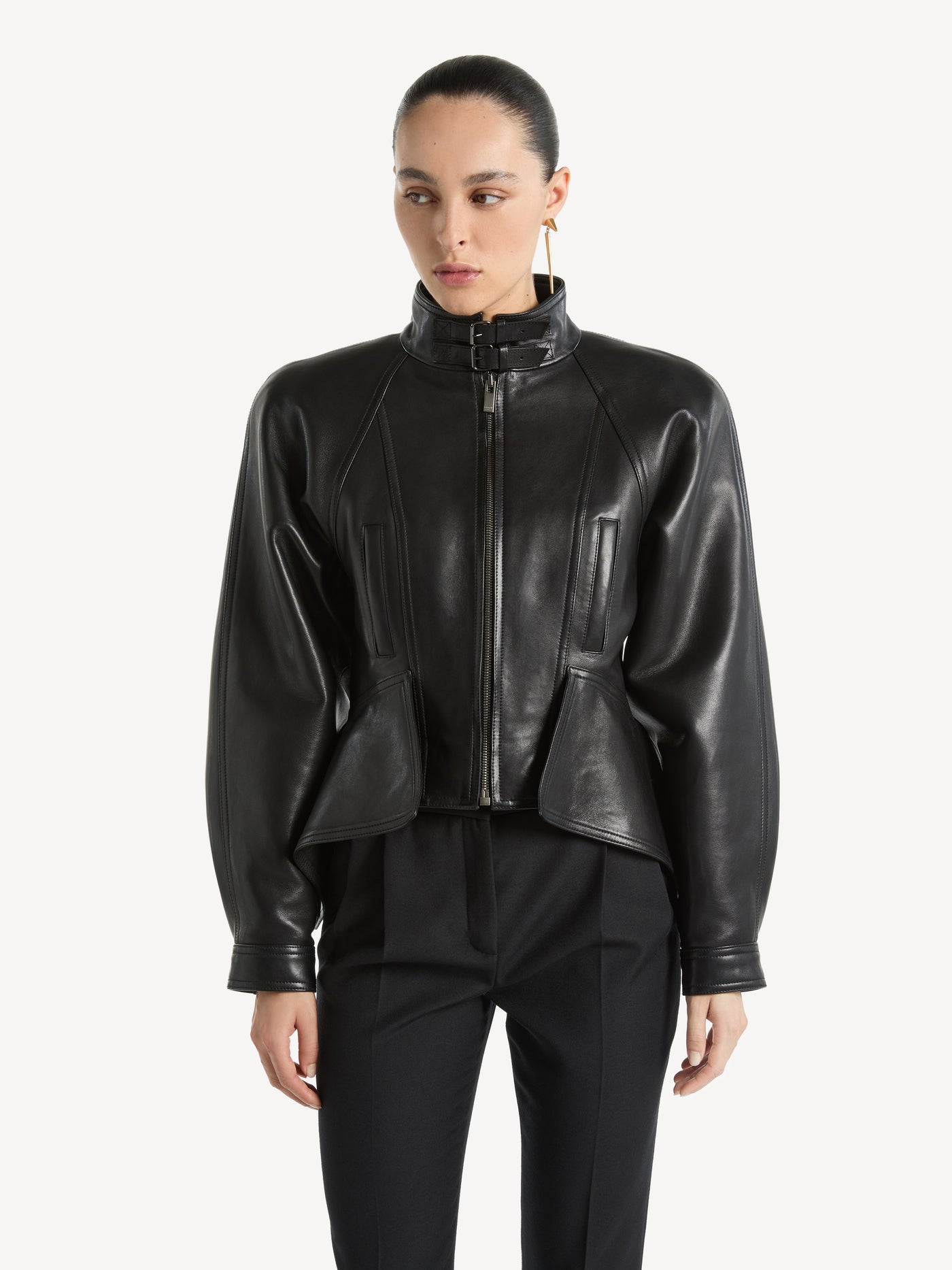 Signature jacket in lambskin