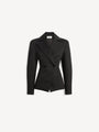 Wool gabardine jacket
