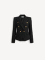 Tweed 6-button jacket