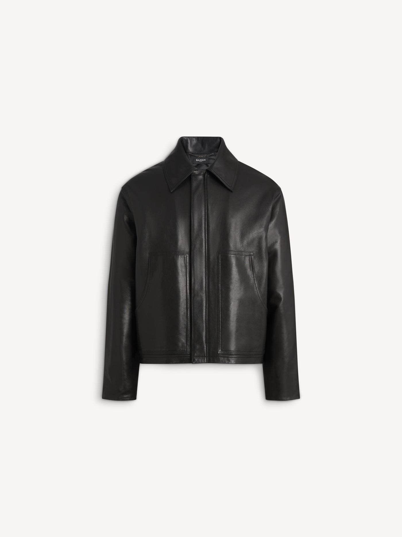 Workwear-Blouson aus Lammleder