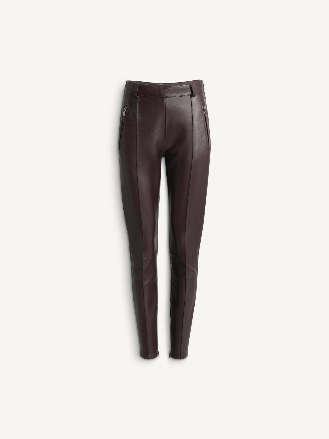 Lambskin trousers