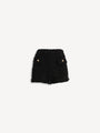 Knit lurex tweed shorts