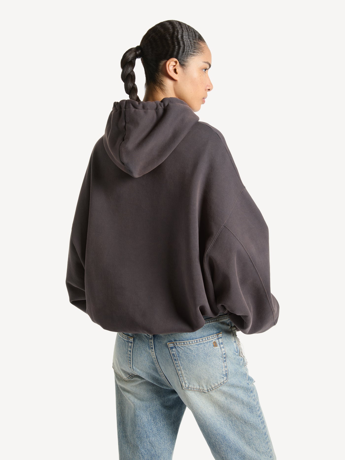 Hoodie with Balmain B print