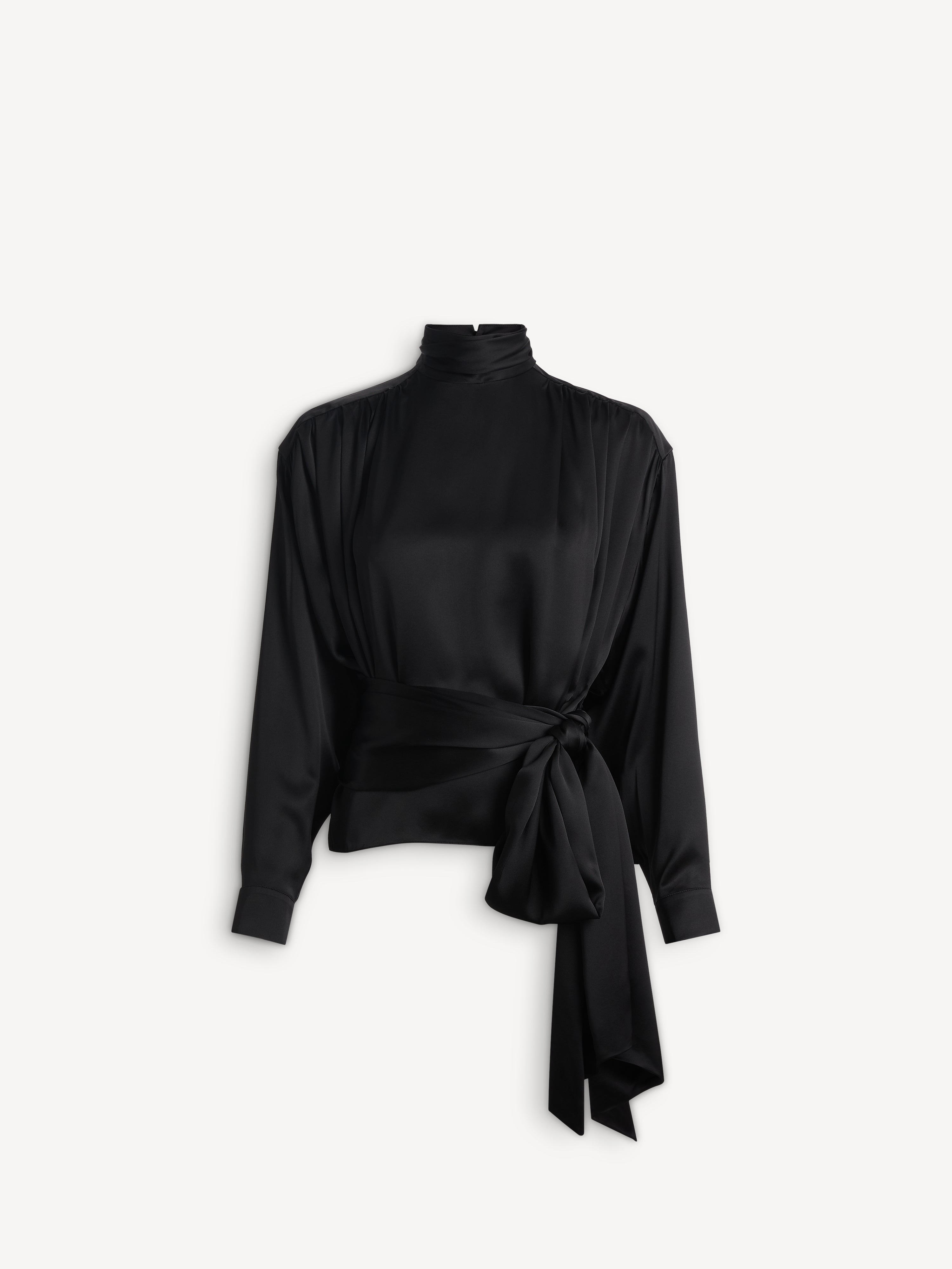 バルマン 長袖ブラウス 袖ベルト付き 36 Tops & Shirts Women