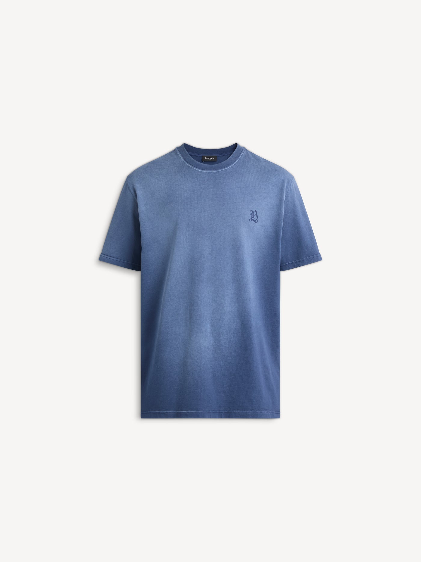 T-Shirt mit Balmain B-Print