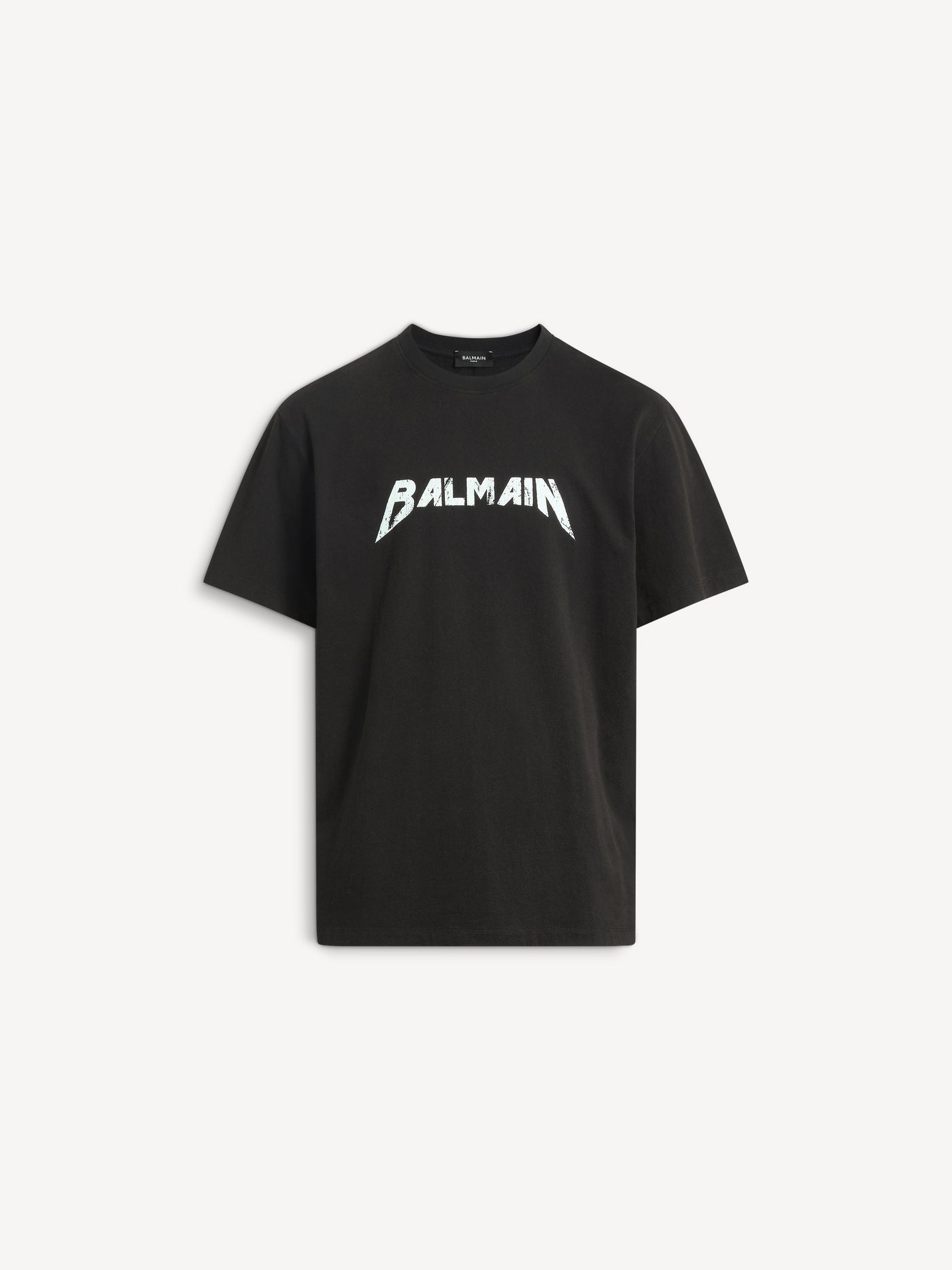 Shirt mit Balmain Band-Print