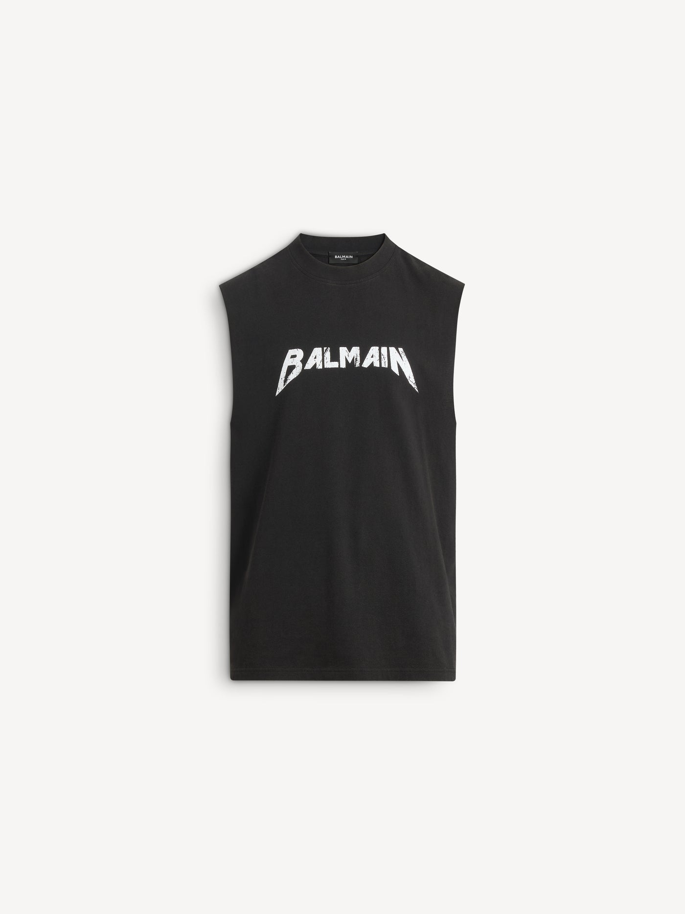 Tanktop mit Balmain Band-Print